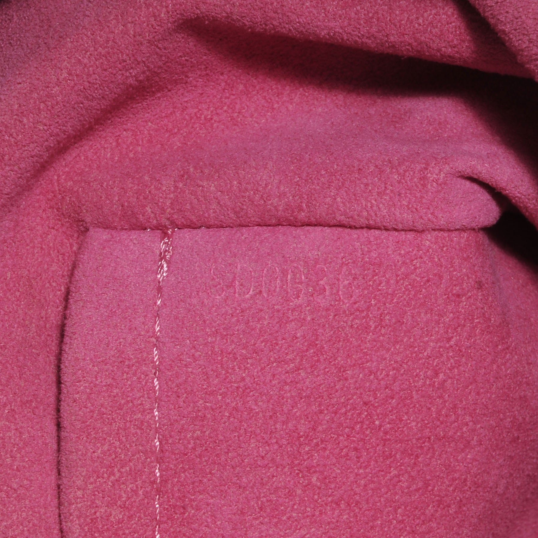 Louis Vuitton Denim Baggy GM Fuchsia 7 of 7
