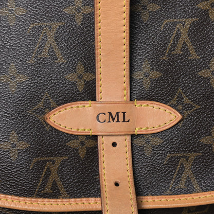 Louis Vuitton Monogram Saumur 35 8 of 10