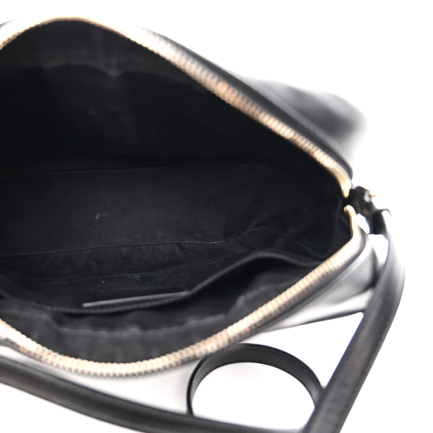 Calfskin Matelasse Monogram Lou Camera Bag Black
