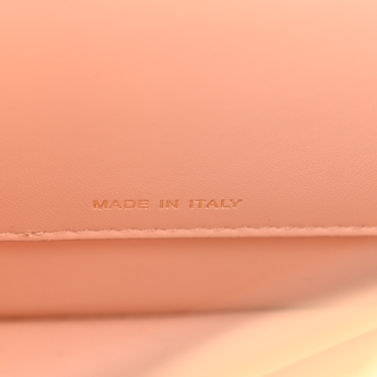 Vitello Seta Nappa Bi-Color Small Peekaboo I SEE U Satchel Miele Scuro Light Rose Ghianda