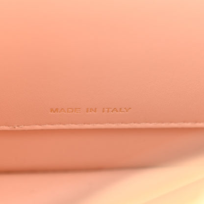 Fendi Vitello Seta Nappa Bi-Color Small Peekaboo I SEE U Satchel Miele Scuro Light Rose Ghianda 8 of 11