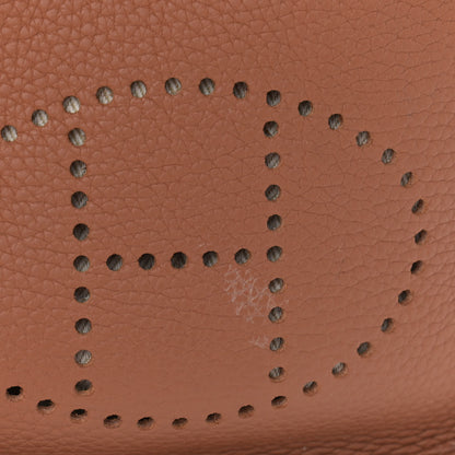Hermes Taurillon Clemence Evelyne TPM Gold 10 of 12