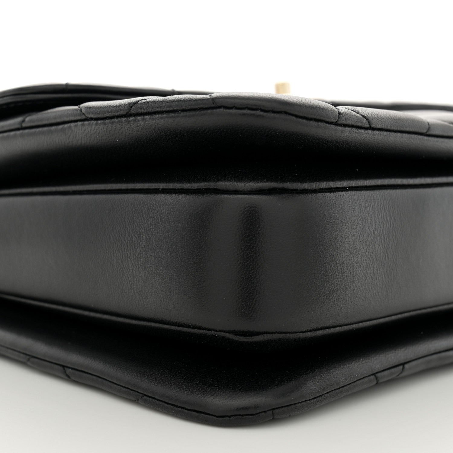 Chanel Lambskin Quilted Medium Trendy CC Flap Dual Handle Bag Black 9 of 10