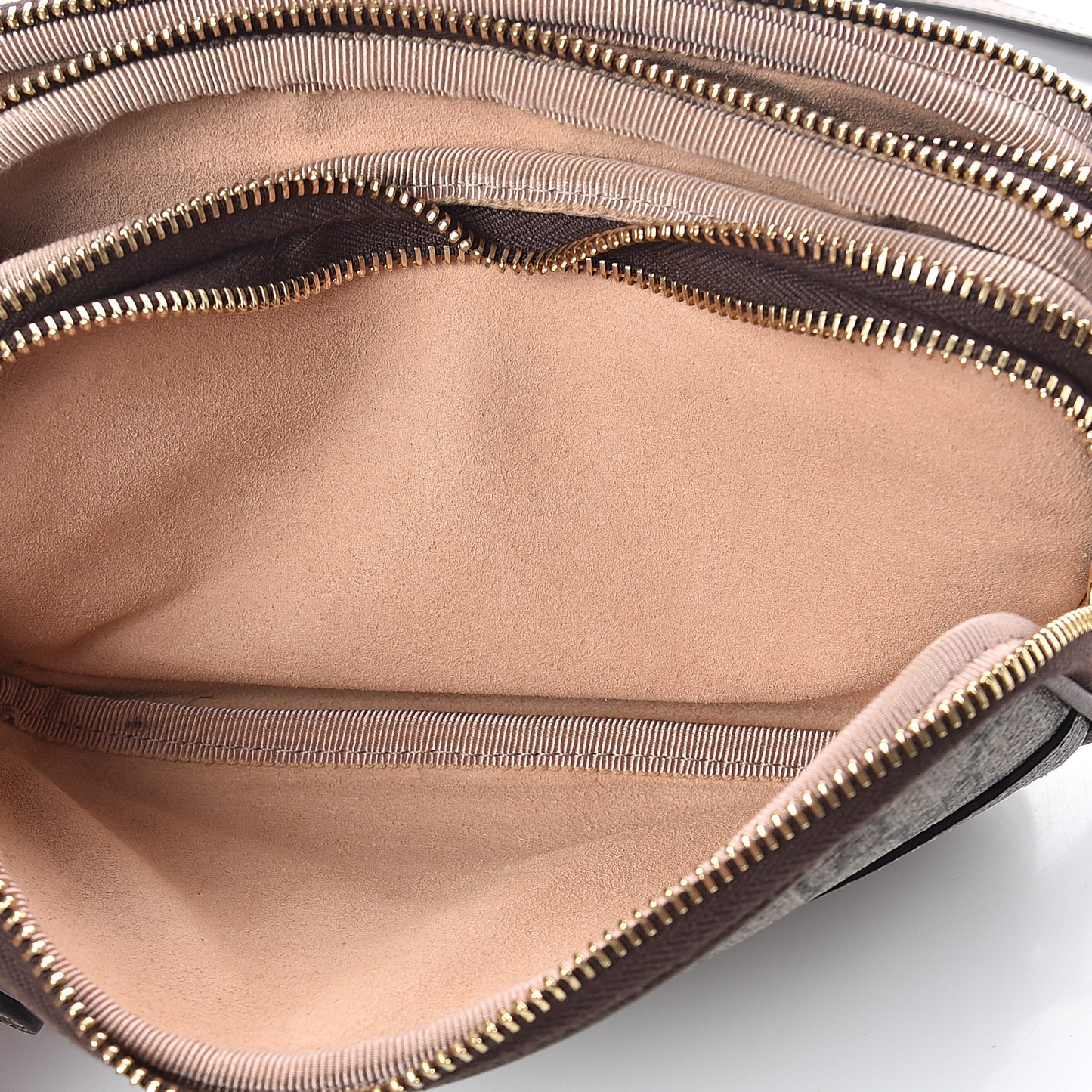 GG Supreme Monogram Web Mini Ophidia GG Bag Brown