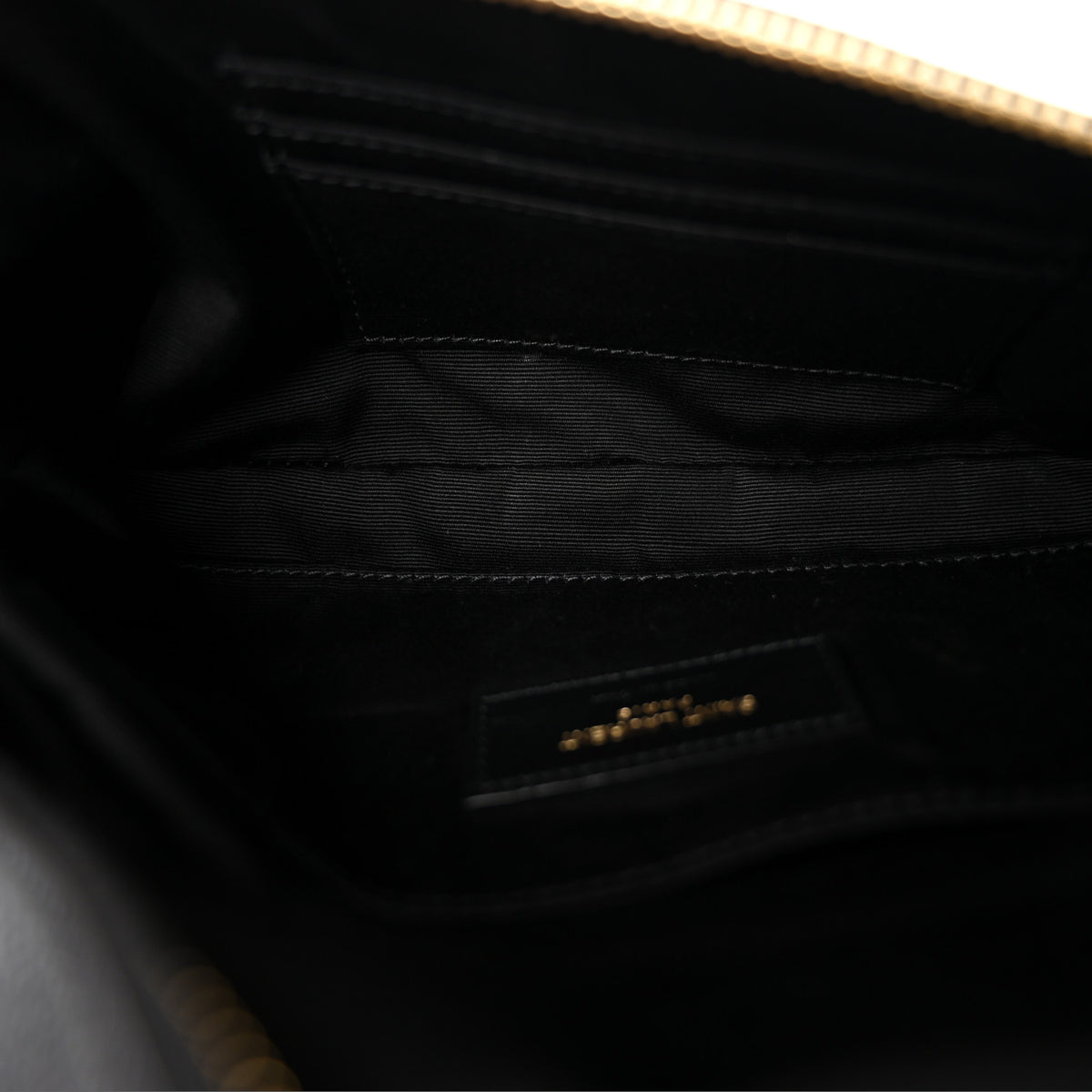 Grain De Poudre Monogram Belt Bag Black
