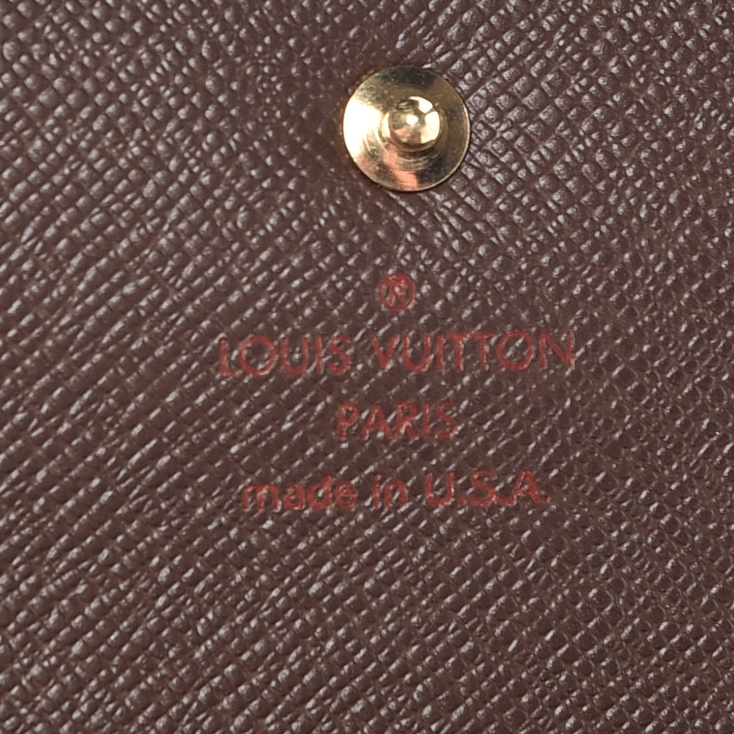 Damier Ebene Porte Tresor International Wallet