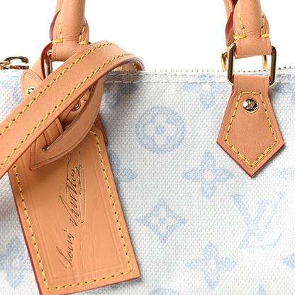 Louis Vuitton Monogram Origine Nano Speedy Bleu Courrier 7 of 10