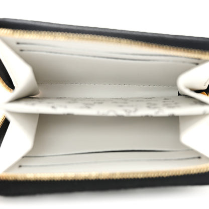 Louis Vuitton Catogram Zippy Coin Purse Black 5 of 8