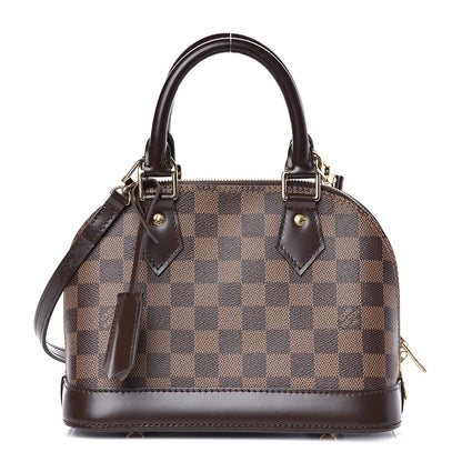 Louis Vuitton Damier Ebene Alma BB 1 of 9