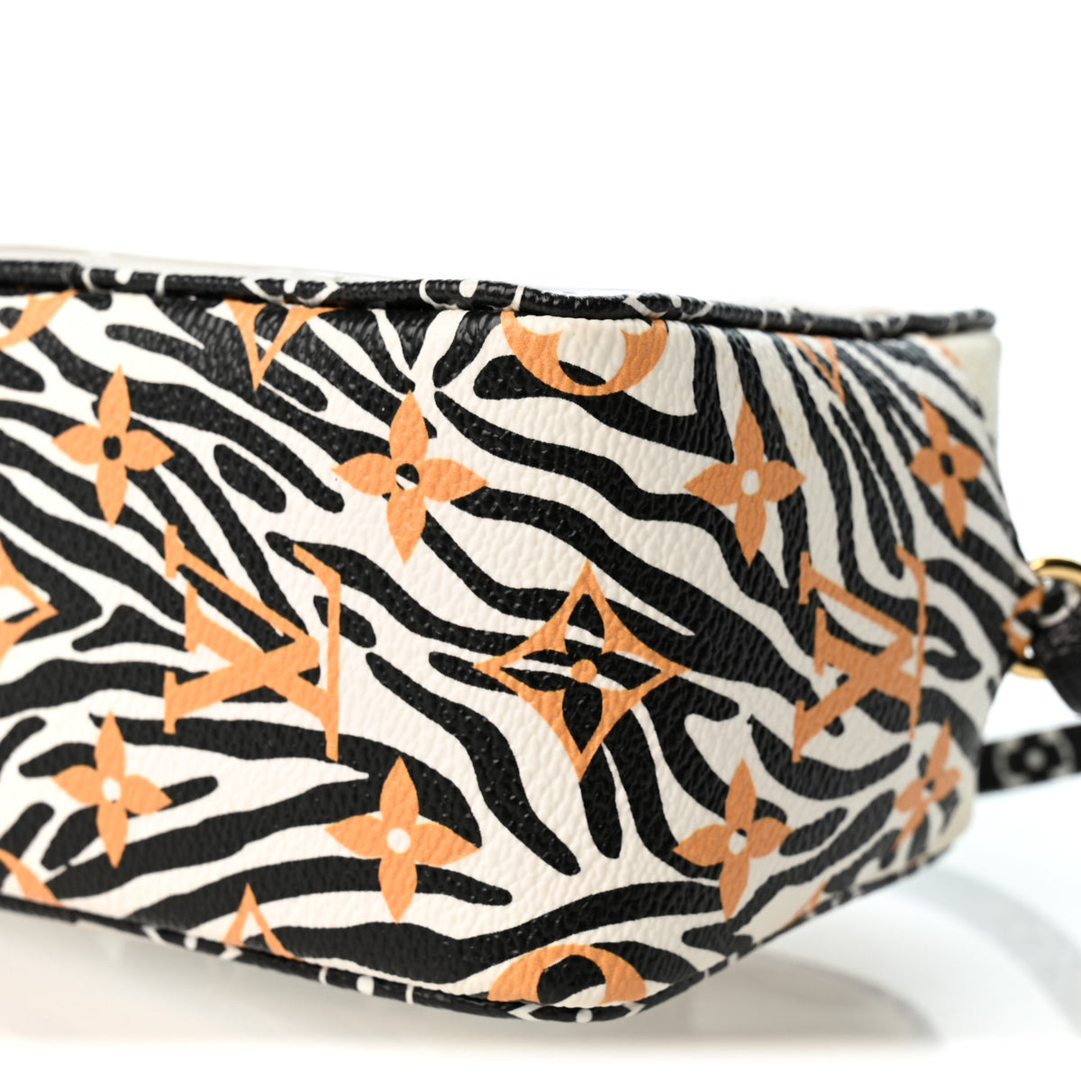 Monogram Giant Jungle Beach Pouch Ivory