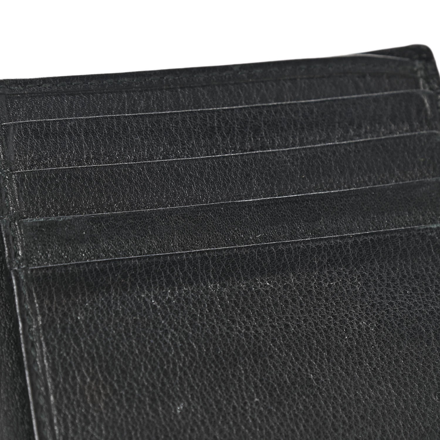 Gucci Guccissima Bi-Fold Wallet Black 12 of 12