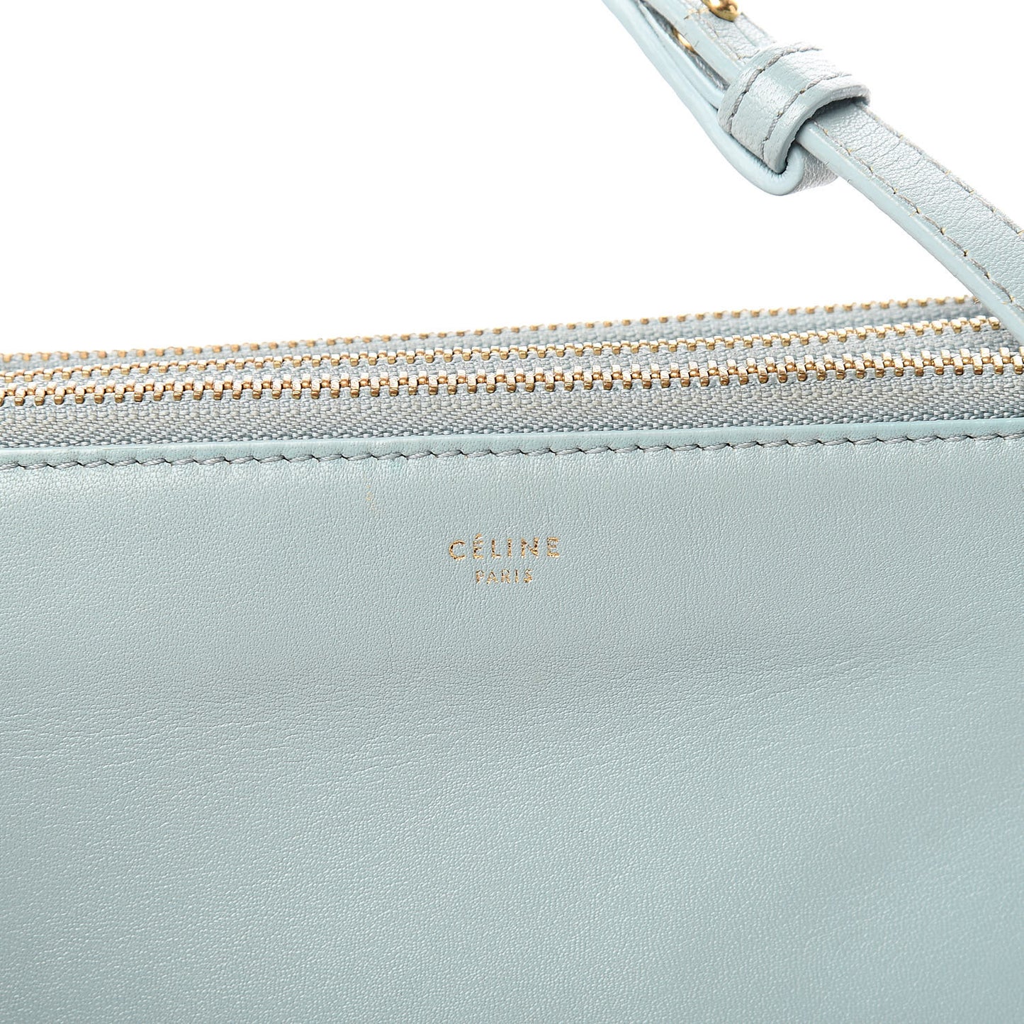 Lambskin Small Trio Crossbody Bag Glacier