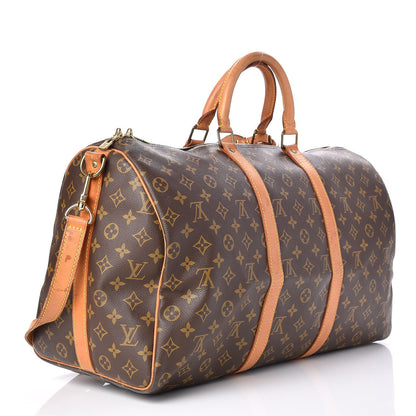 Louis Vuitton Monogram Keepall Bandouliere 50 3 of 17