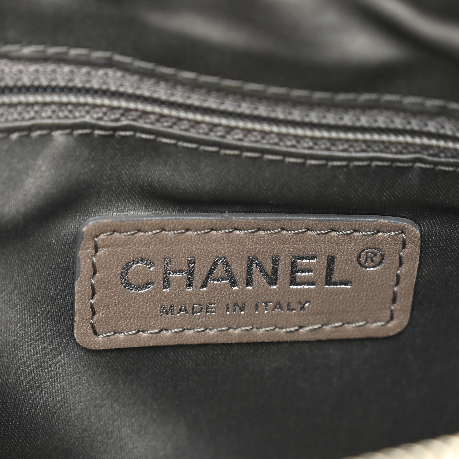 Chanel Lambskin LAX East West Shoulder Bag Ivory 6 of 12