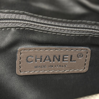 Chanel Lambskin LAX East West Shoulder Bag Ivory 6 of 12