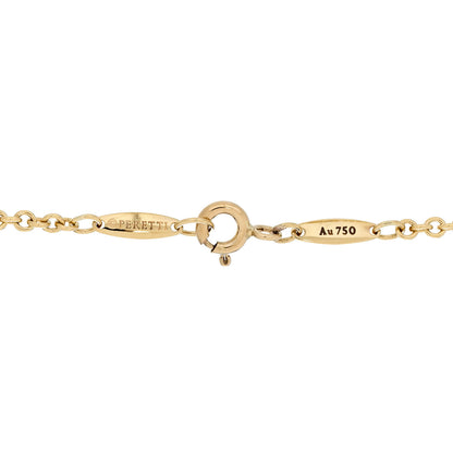 Tiffany 18K Yellow Gold Elsa Peretti Open Heart Bracelet 4 of 5