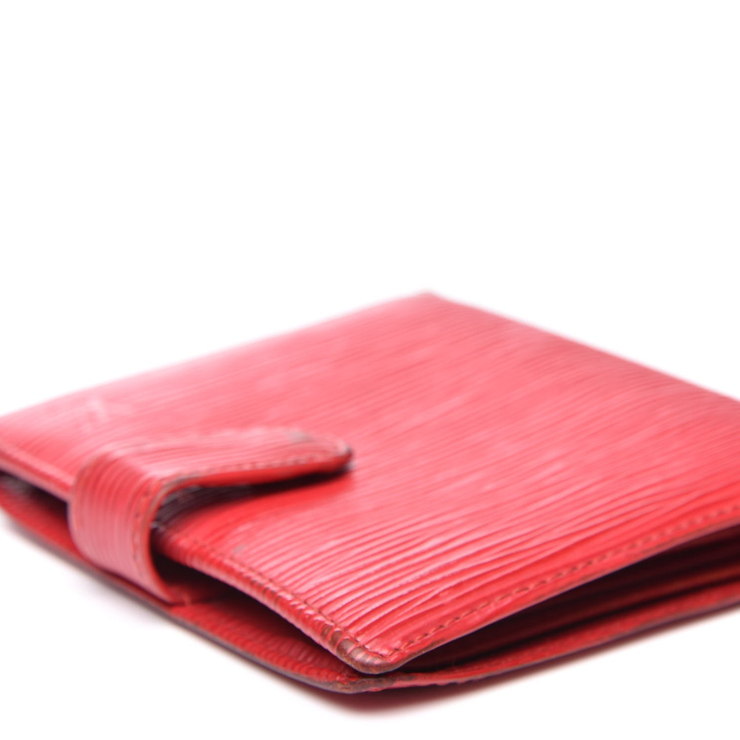 Epi Porte Billets Compact Wallet Rouge