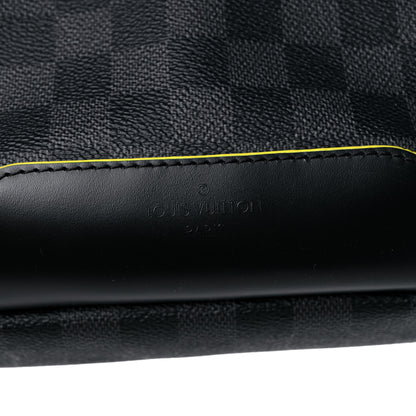 Louis Vuitton Damier Graphite Avenue Sling Backpack Yellow 10 of 10