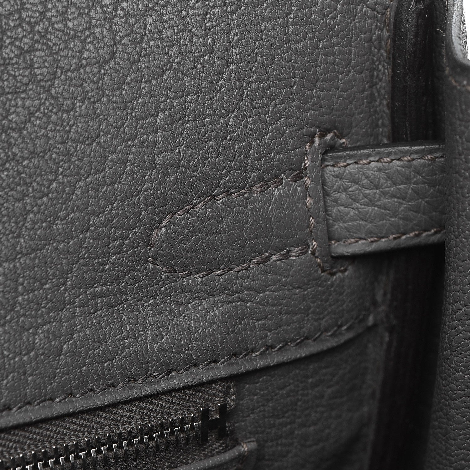 Hermes Togo Birkin 25 Etain 12 of 31