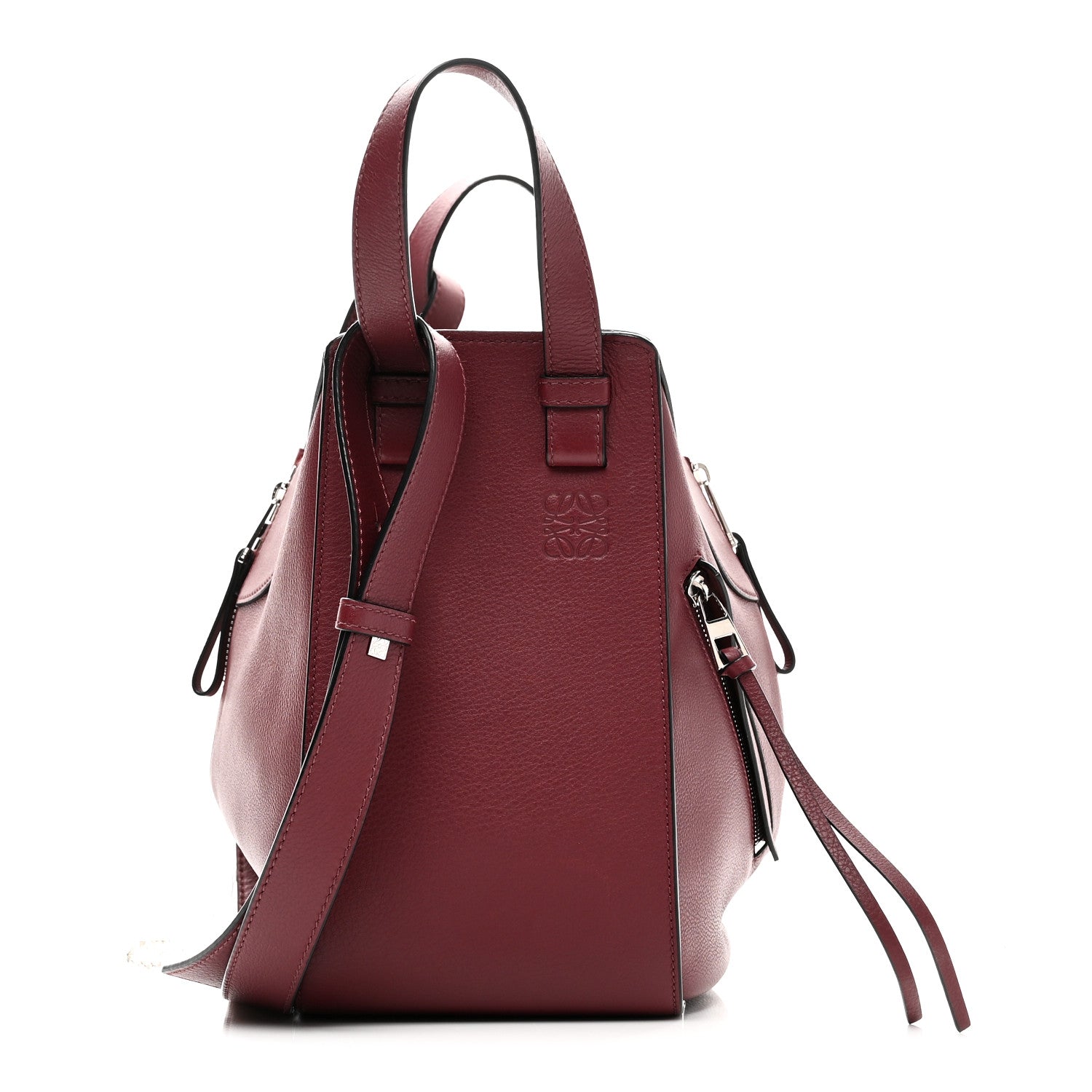 Loewe Calfskin Small Hammock Shoulder Bag Dark Red 1 of 9