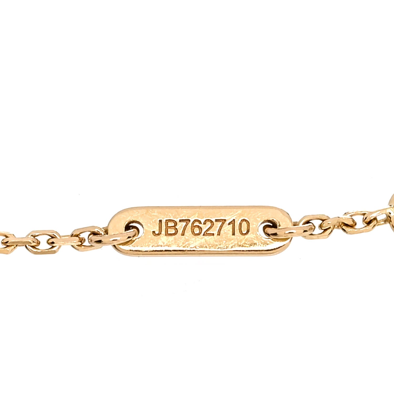 Van Cleef & Arpels 18K Yellow Gold Mother of Pearl Sweet Alhambra Bracelet 3 of 5