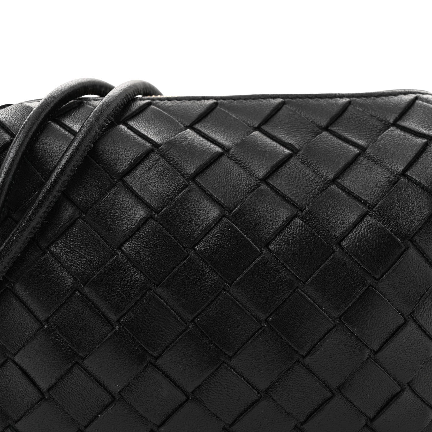 Bottega Veneta Nappa Intrecciato Mini Loop Camera Bag Black 7 of 9