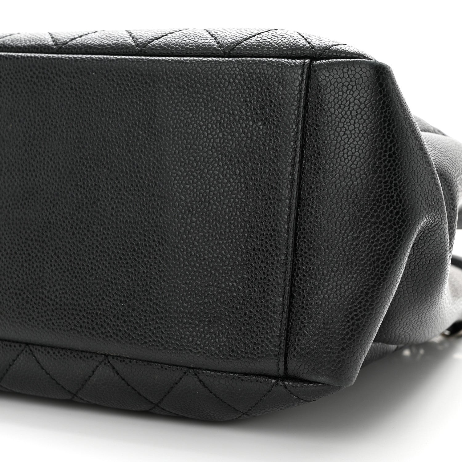 Chanel Caviar Quilted Grand Shopping Tote GST Black 10 of 13