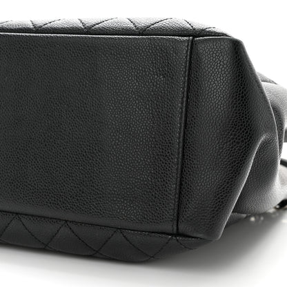 Chanel Caviar Quilted Grand Shopping Tote GST Black 10 of 13