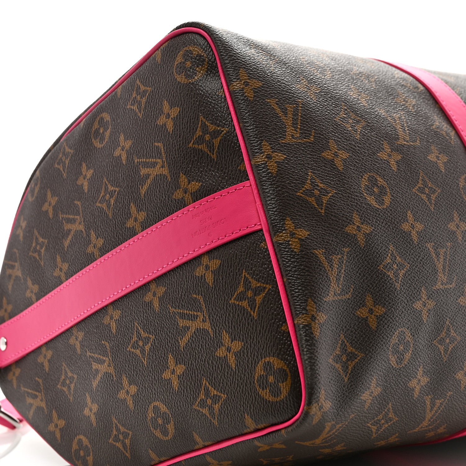 Louis Vuitton Monogram Keepall Bandouliere 45 Pondichery Pink 7 of 8