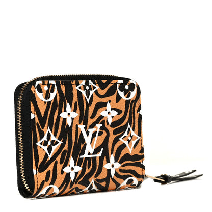 Louis Vuitton Monogram Giant Jungle Zippy Coin Purse Black 2 of 5