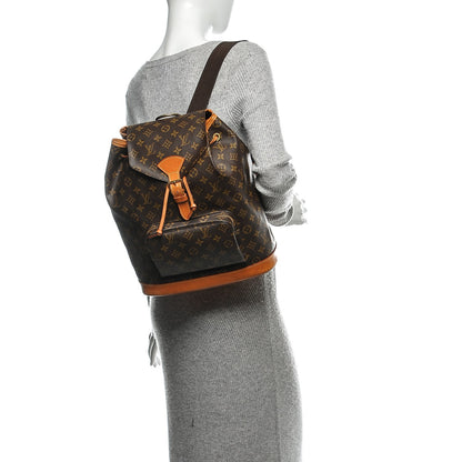 Louis Vuitton Monogram Montsouris GM Backpack 2 of 7