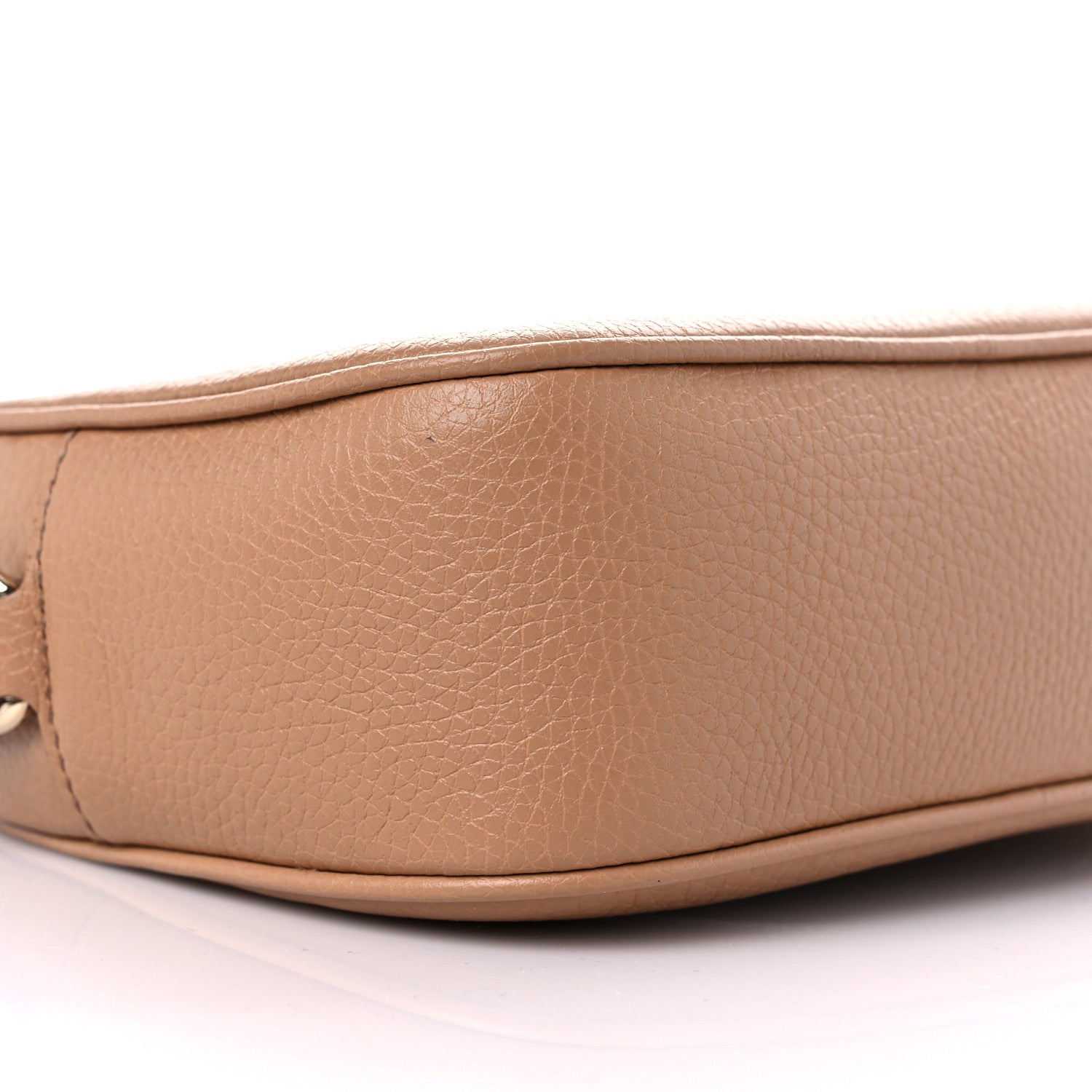 Gucci Pebbled Calfskin Small Soho Disco Bag Camelia 9 of 11