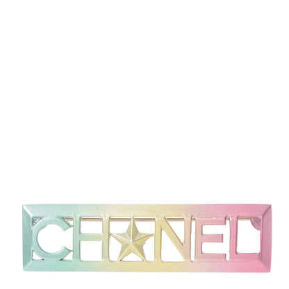 Chanel Star Logo Brooch Multicolor 1 of 7
