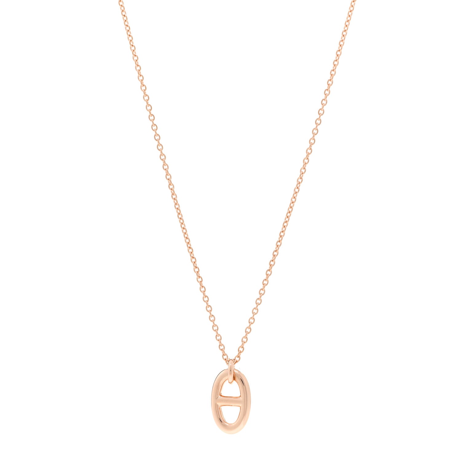Hermes 18K Rose Gold PM Farandole Pendant Necklace 1 of 4