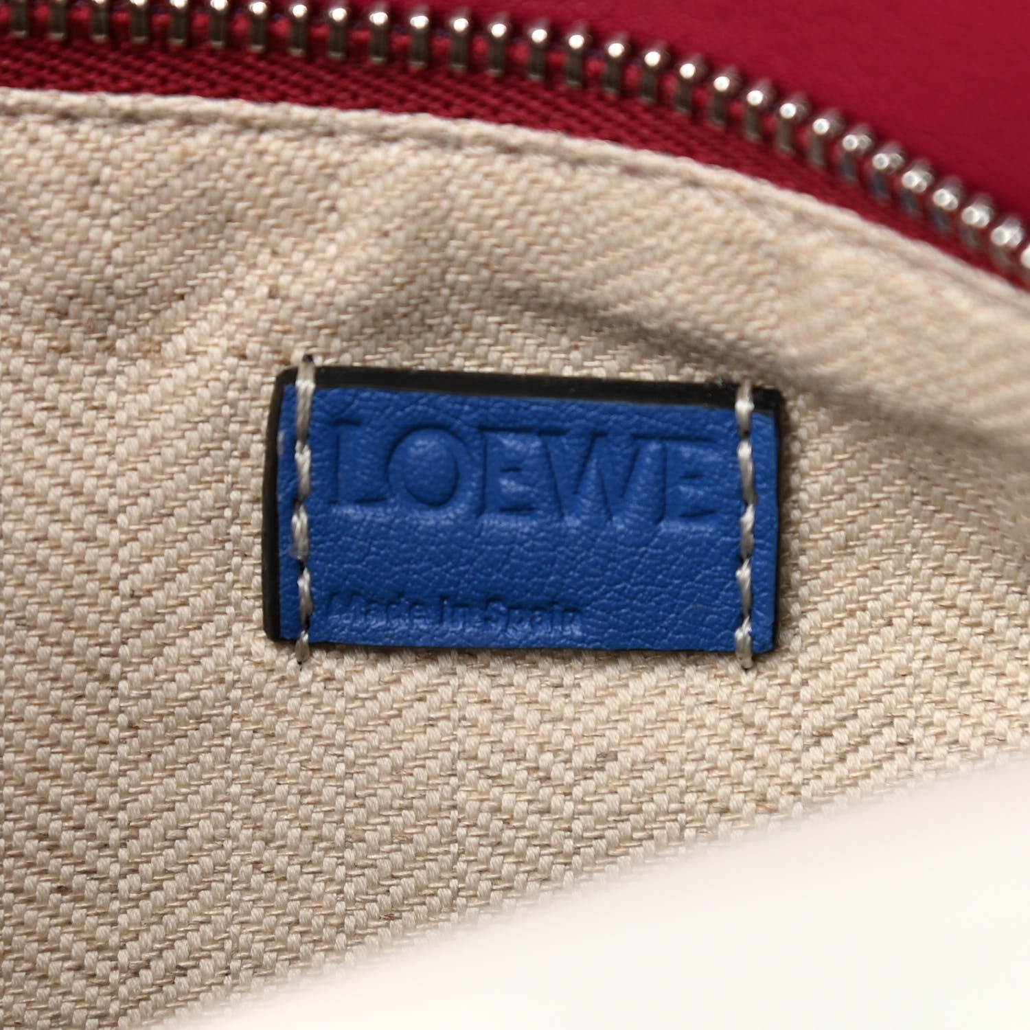 Loewe Calfskin Mini Puzzle Edge Bag Grey Multicolor 9 of 9