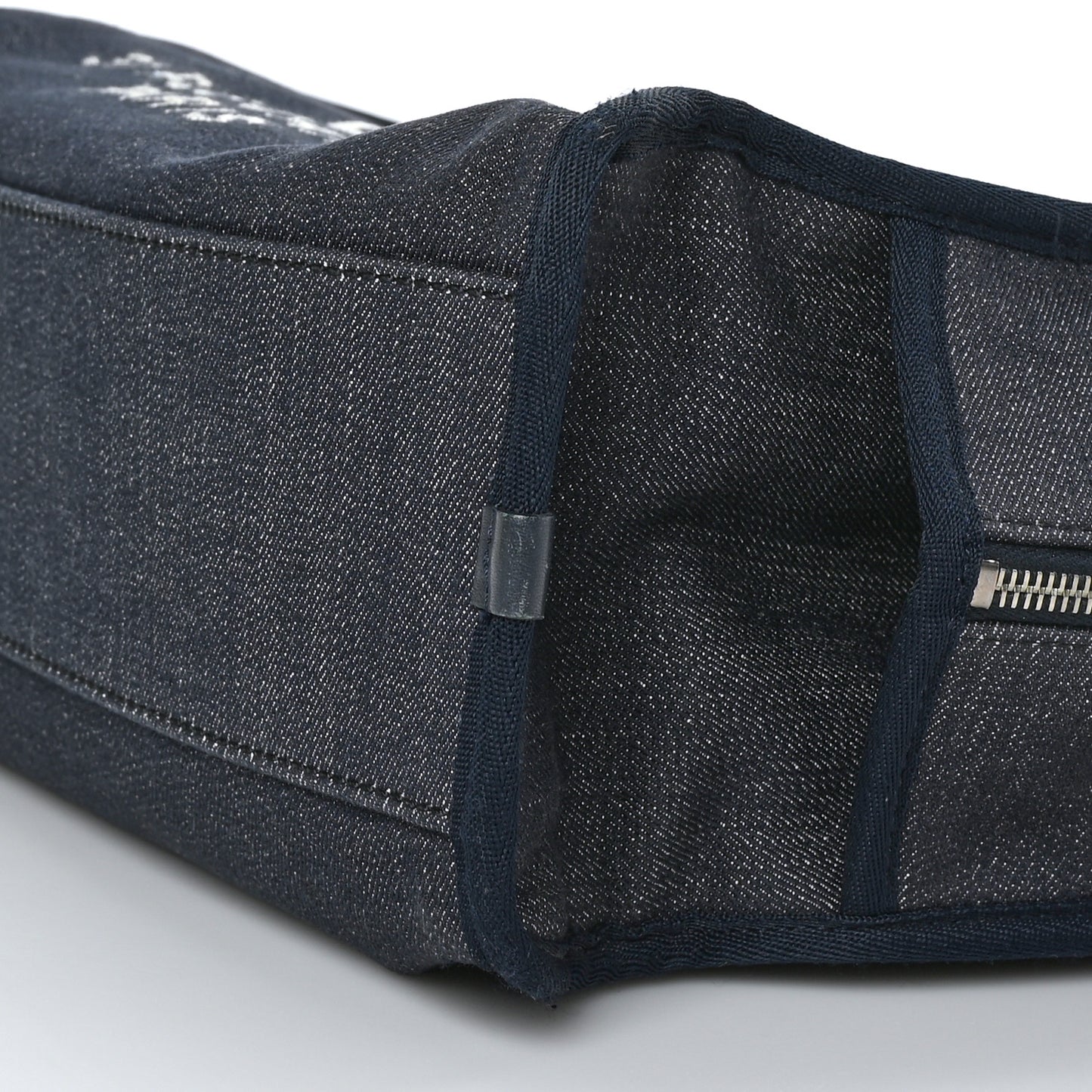 Denim Deauville Bowling Bag Dark Blue