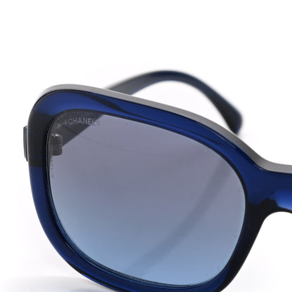 Chanel Acetate CC Bow Sunglasses 5280-Q Blue 7 of 8