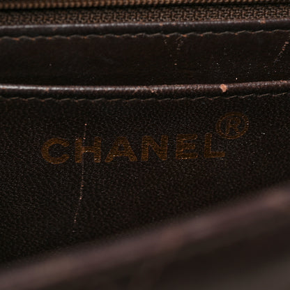 Chanel Calfskin Stitched Medium Single Flap Brown 5 of 10