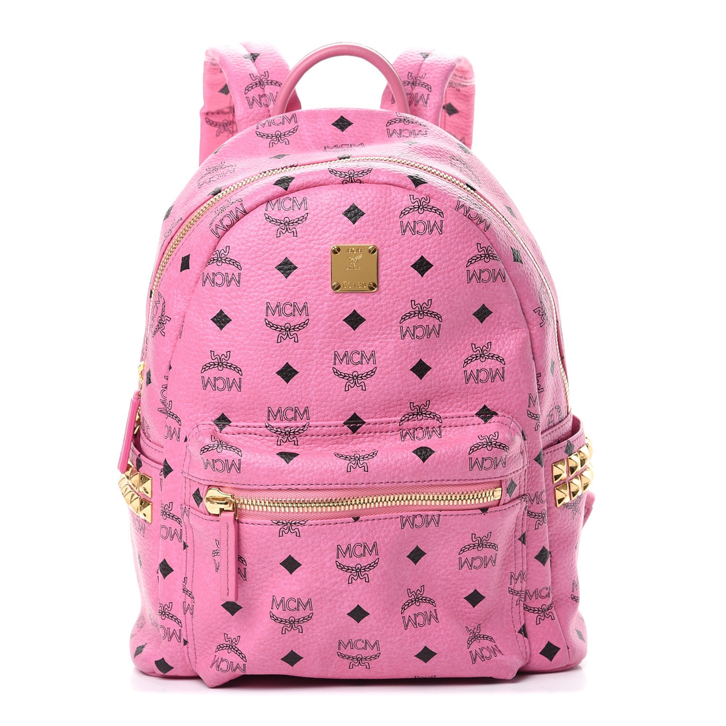 Visetos Small Side Stud Stark Backpack Pink