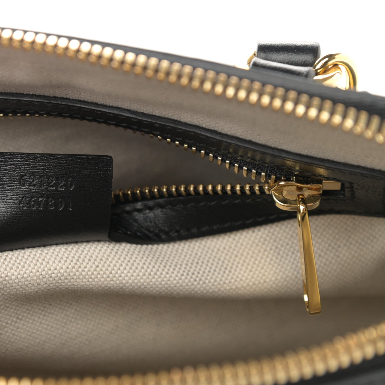 Gucci Boarded Plutone Calfskin Small Horsebit 1955 Top Handle Bag Black 7 of 15
