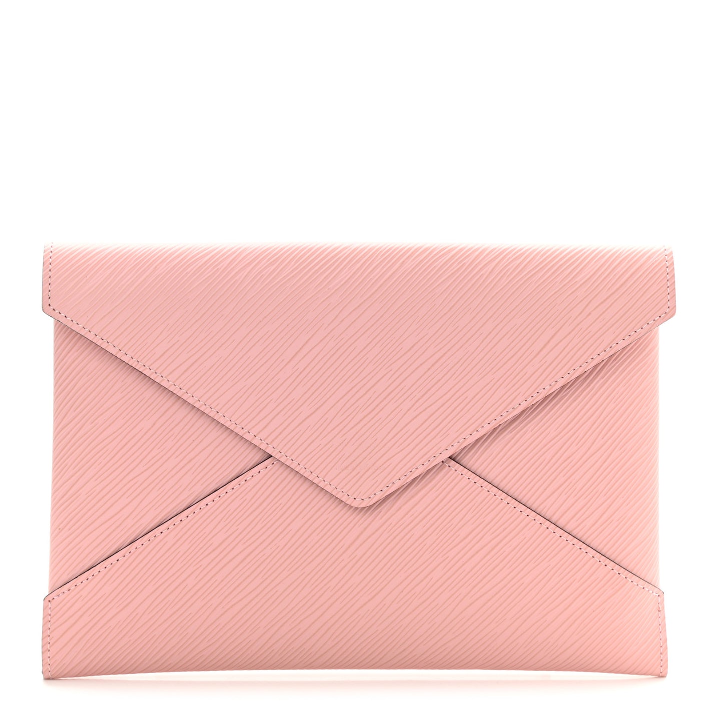 Epi Large Kirigami Pochette Insert Rose Ballerine
