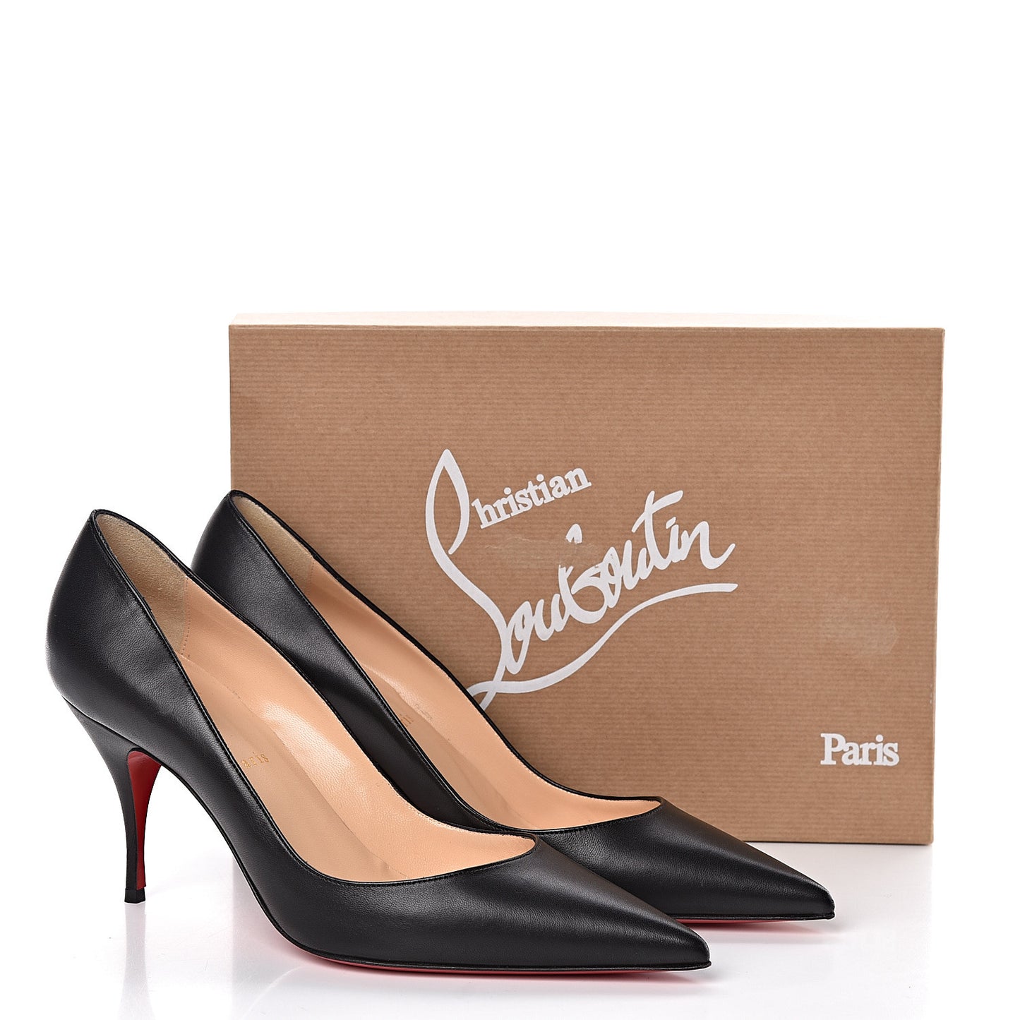Nappa Clare 80 Pumps 40 Black