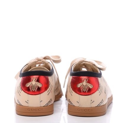 Gucci Calfskin Stamp Print Mens Falacer Sneakers 5 Soy 4 of 9