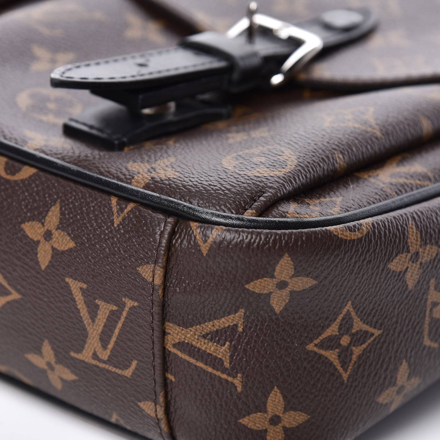Louis Vuitton Monogram Macassar Christopher Messenger 8 of 10