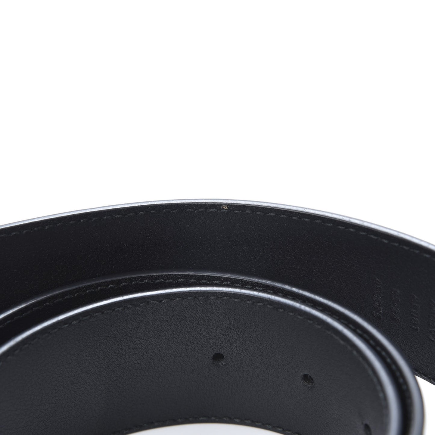 Calfskin Double G 40mm Belt 85 34 Black