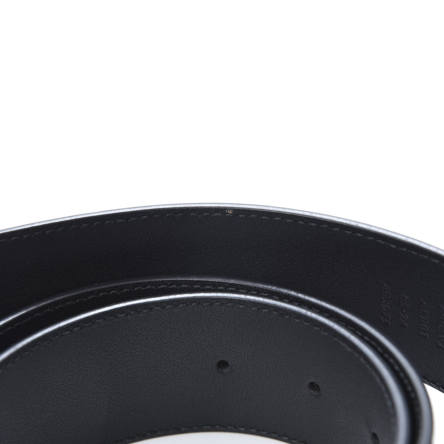 Gucci Calfskin Double G 40mm Belt 85 34 Black 8 of 8