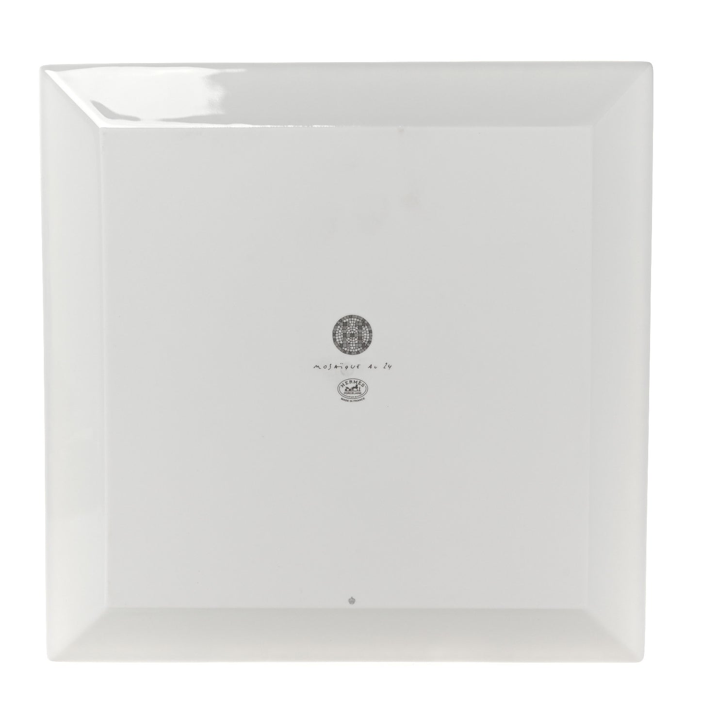 Porcelain Mosaique au 24 Platine Square Plate