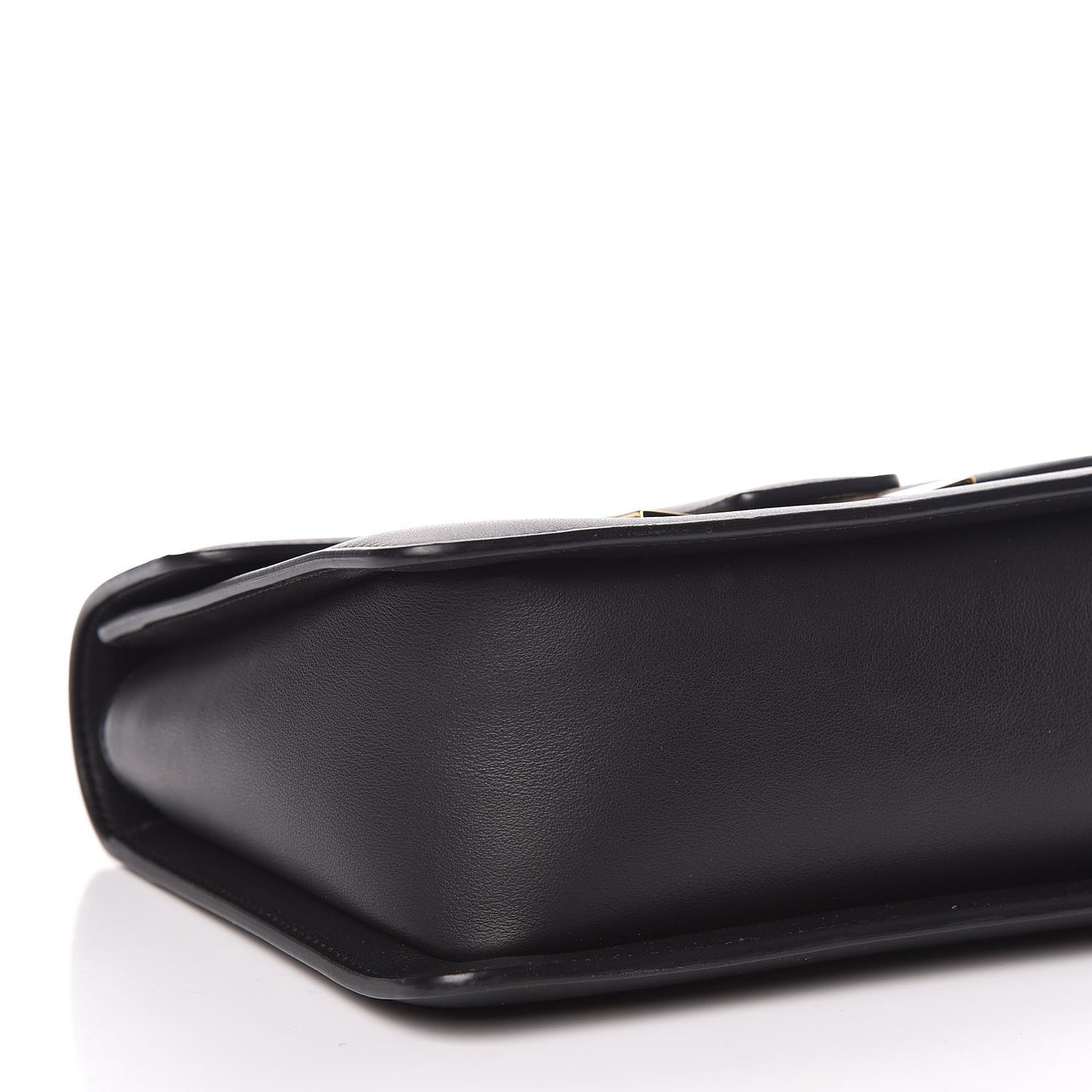 Calfskin Medium Sienna Shoulder Bag Black
