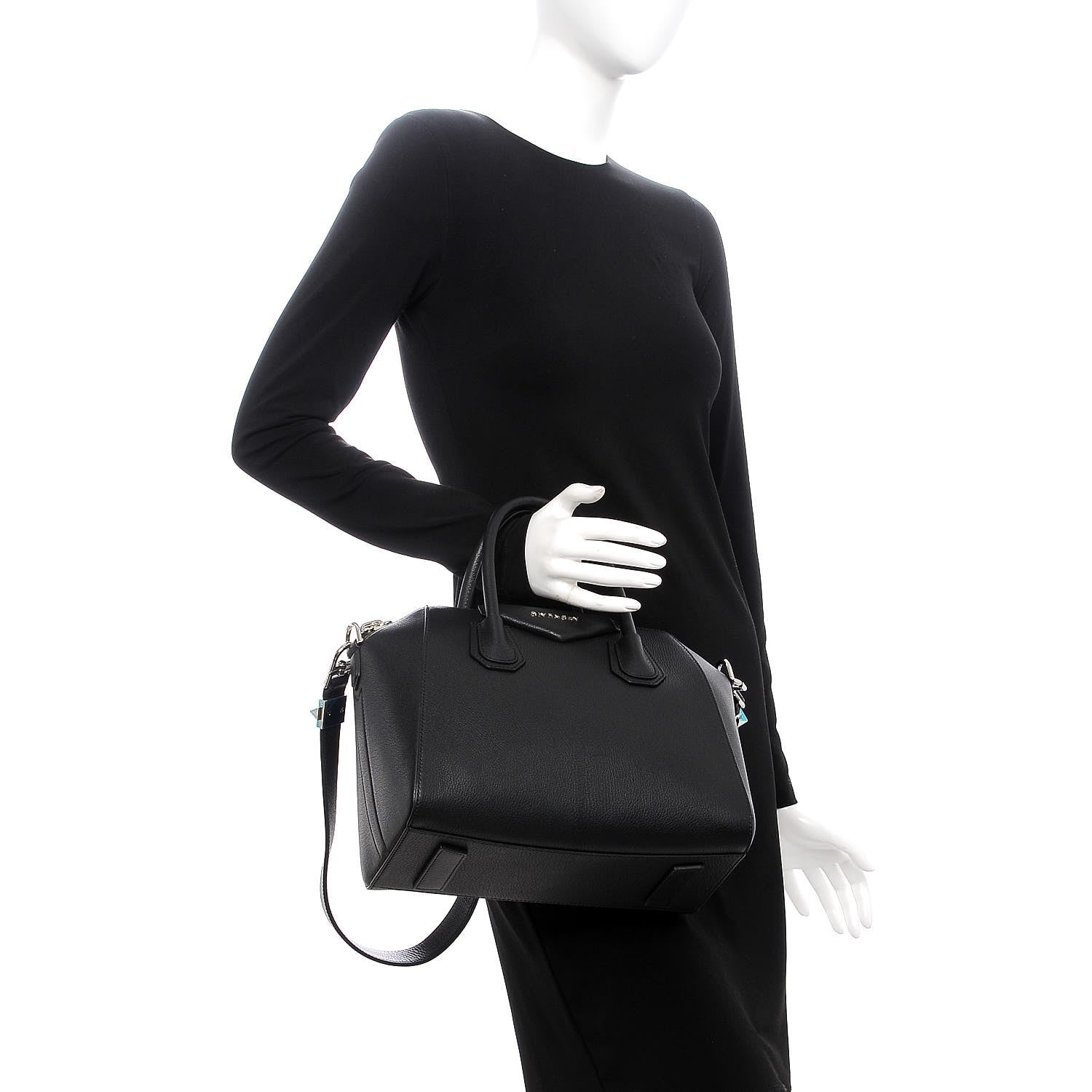 Givenchy Sugar Goatskin Small Antigona Black 3 of 13