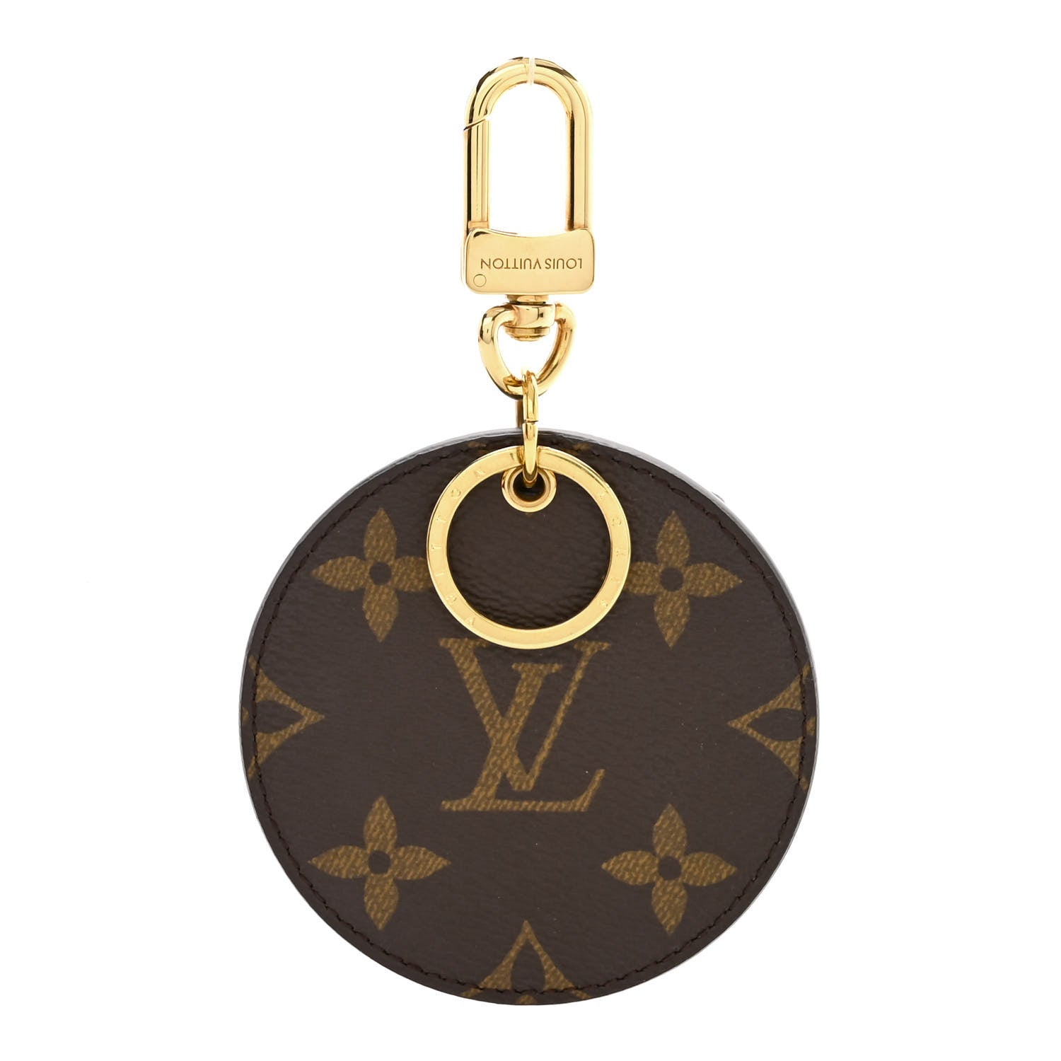 Louis Vuitton Monogram Reverse Key Holder Bag Charm 1 of 5